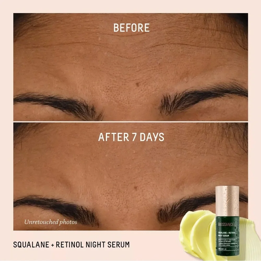 Biossance Squalane + Retinol Night Serum 1.01oz